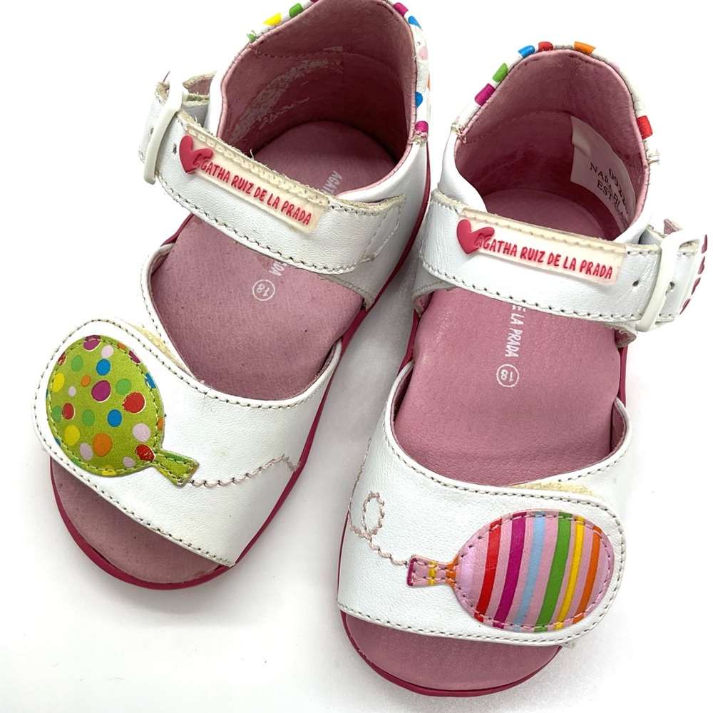 Agatha Ruiz de la Prada Baby open toe sandal. EURO 18